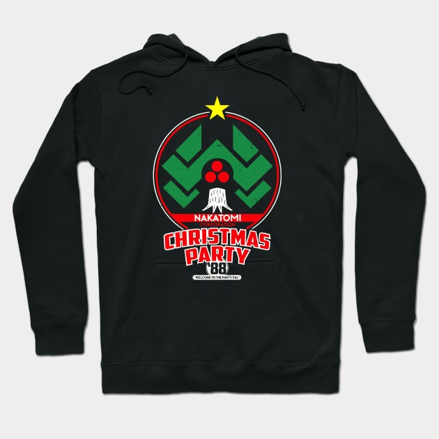 Nakatomi christmas party 1988 Hoodie by alexandraronee